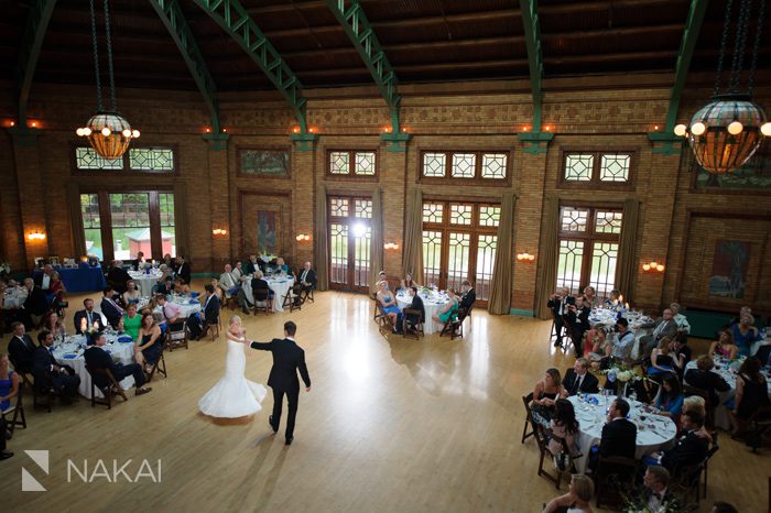 cafe brauer wedding reception picture chicago wedding photographer