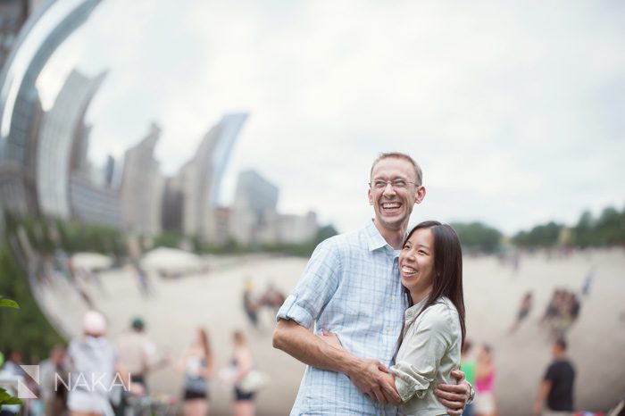 Chicago Millennium Park Engagement Photos