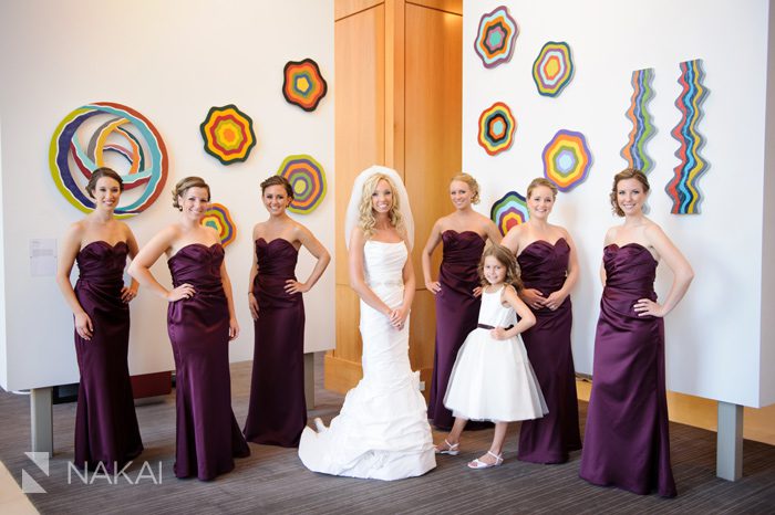 intercontinental ohare chicago wedding photo