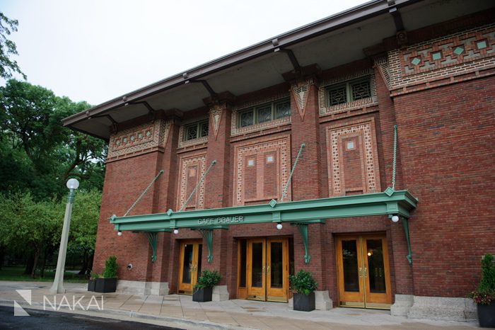 cafe brauer wedding photo lincoln park