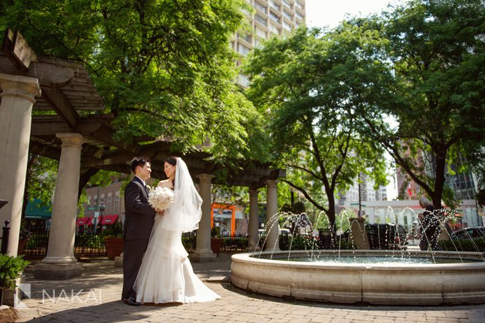 chicago wedding picture