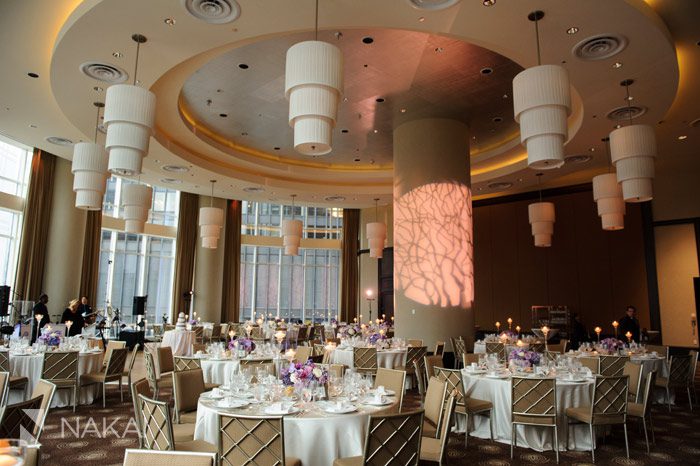 trump tower wedding reception table photo