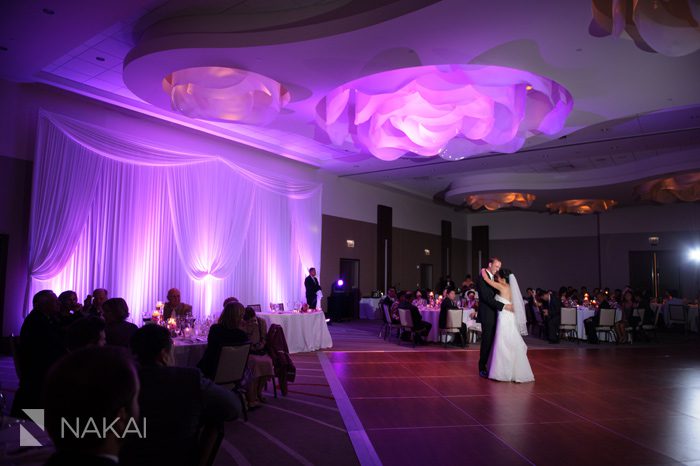 intercontinental ohare wedding reception pictures chicago il