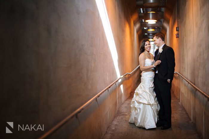 urban creative wedding photo