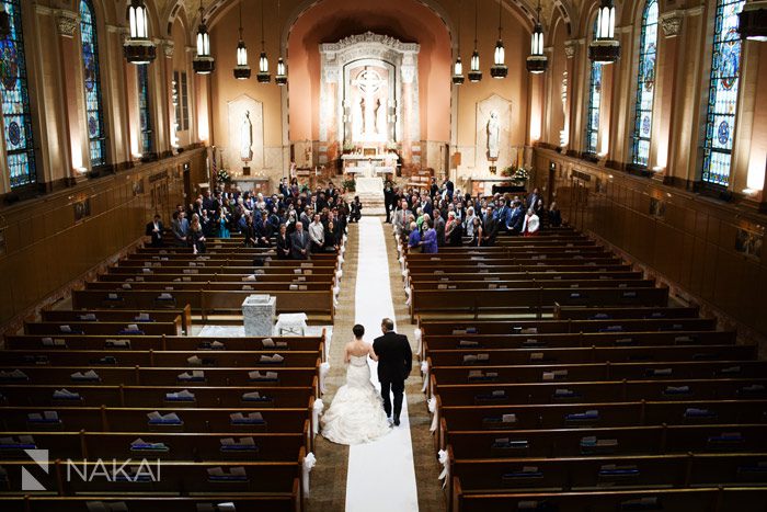 chicago catholic wedding picture