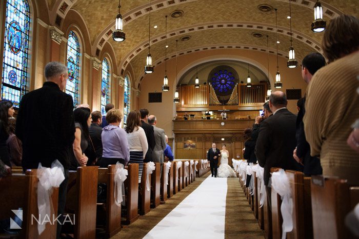 chicago catholic wedding photo