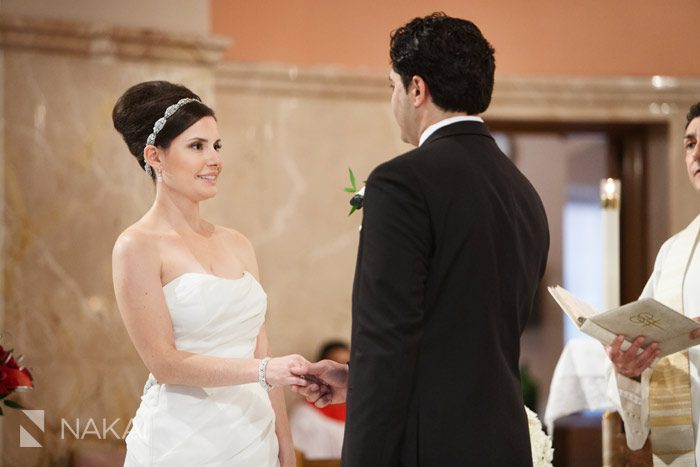 chicago catholic wedding picture