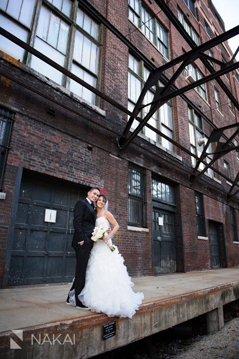 chicago bridgeport art center wedding photo