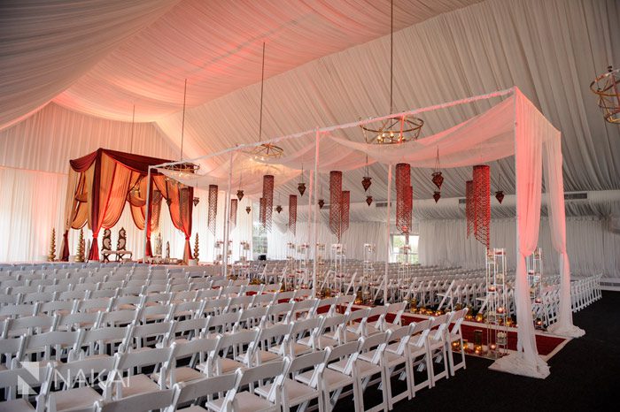 chicago hindu mandap wedding photo