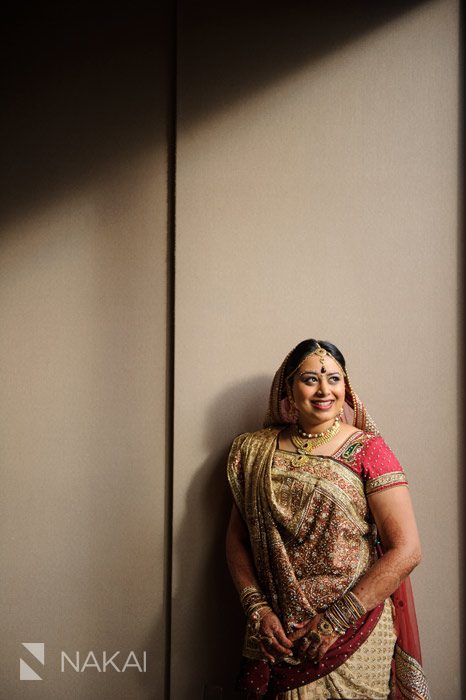 chicago hindu indian bride wedding photo