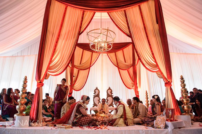 chicago hindu ceremony wedding photo