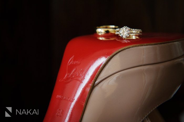 christian louboutin wedding shoes rings picture