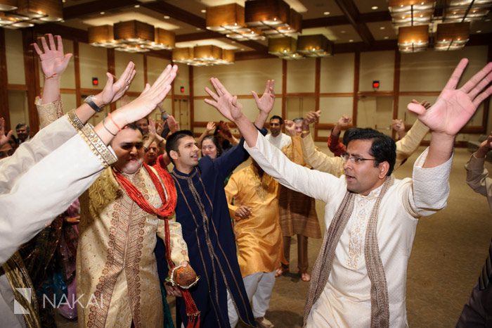 chicago indian wedding baraat photography