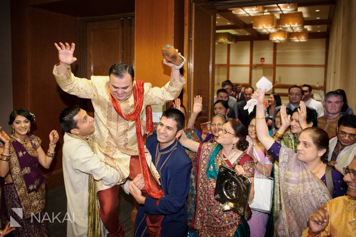 chicago indian wedding baraat photos