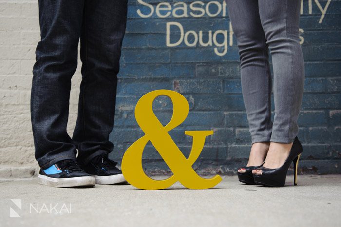 chicago doughnut vault engagement photographer