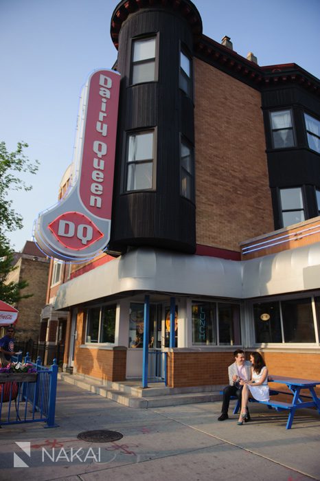 dairy queen dq engagement photo