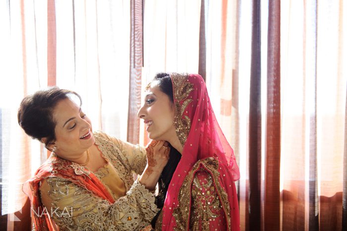 indian bride and mother