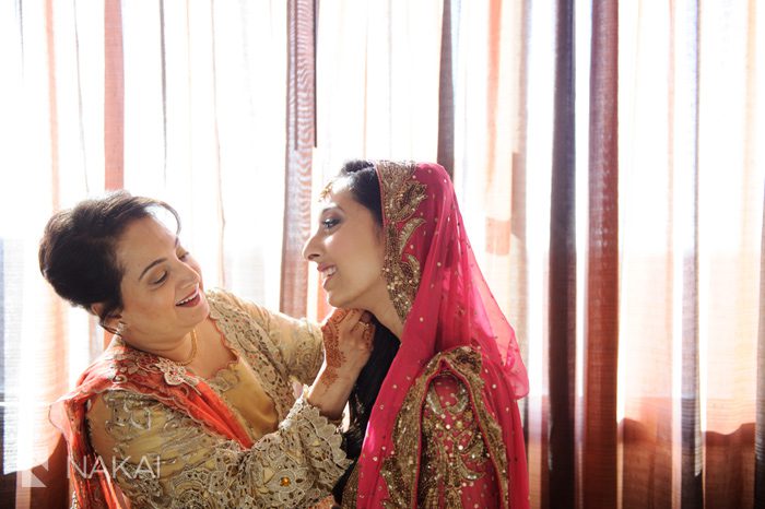 indian bride and mother