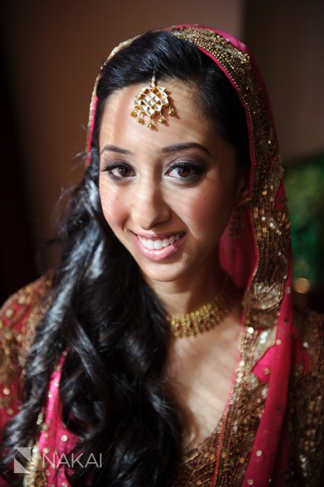 chicago indian wedding bride photo