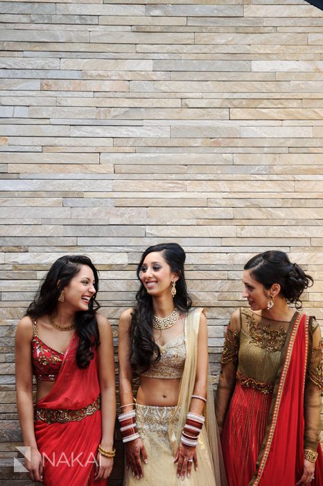 chicago south asian bride wedding picture
