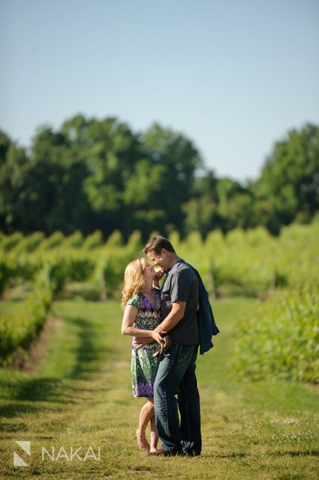 winery engagement pictures