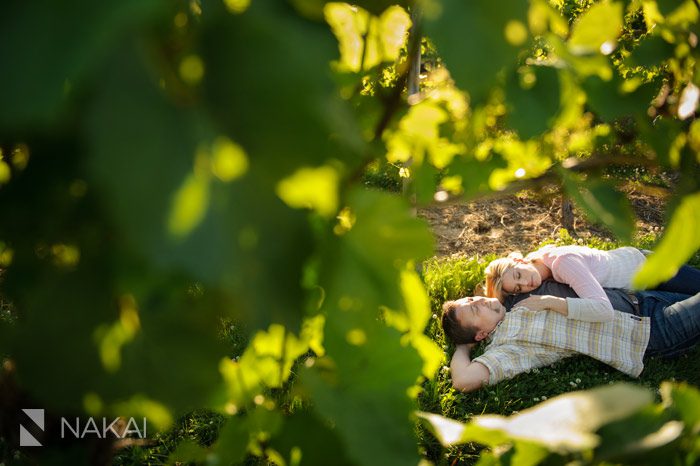 tabor hill michigan winery engagement photos