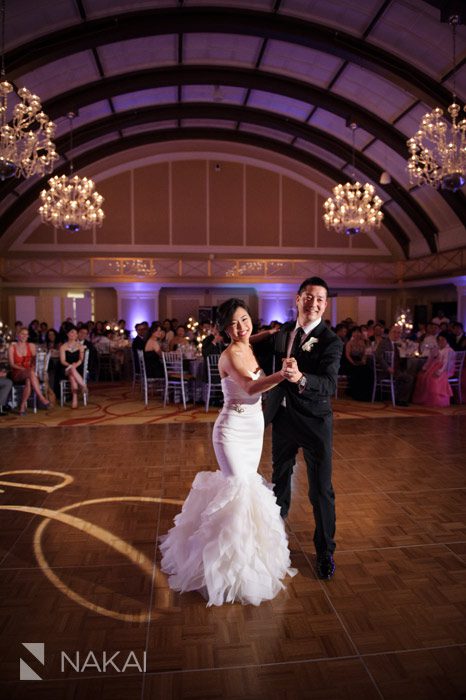 JW Chicago Marriott wedding reception Burnham Ballroom photo