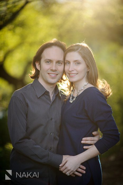 chicago engagement nature lincoln park photo