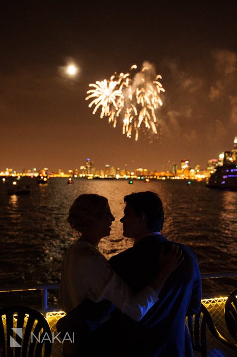 chicago navy pier fireworks picture boat lake michigan