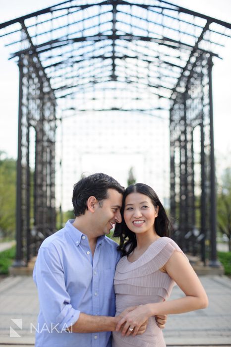 Cancer Survivors Garden Engagement Photo