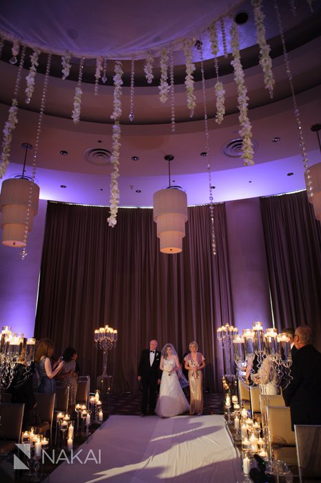 chicago trump hotel tower wedding  ceremony picture photo