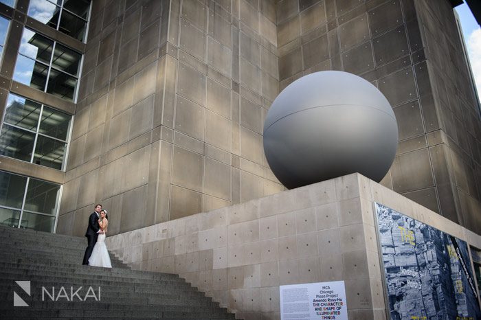 chicago museum of contemporary arts mca wedding photos fall