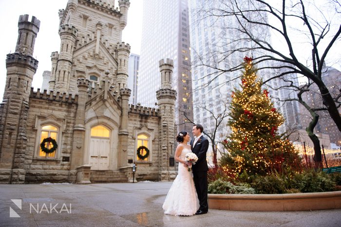 winter chicago wedding photography