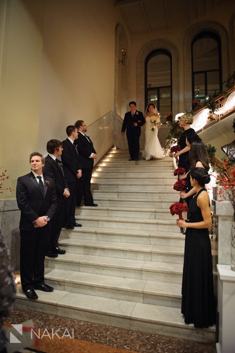 newberry library wedding ceremony photo