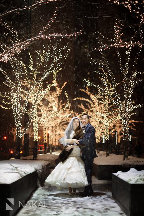winter wedding photography chicago
