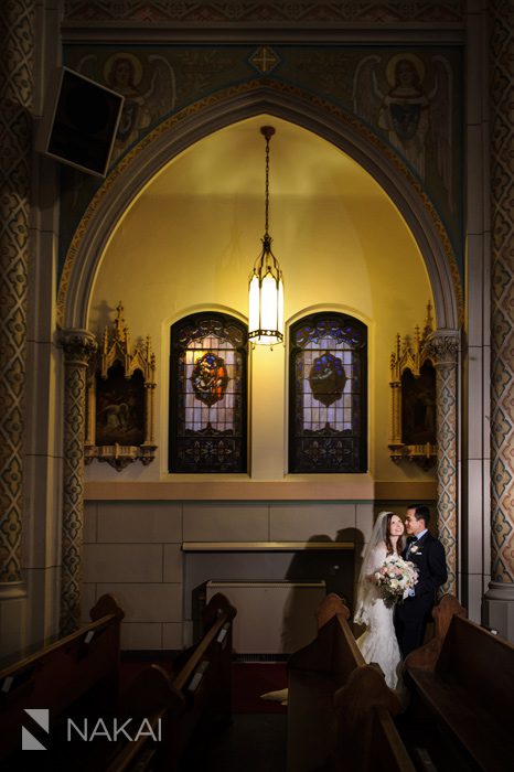 chicago wedding photography gorgeous church