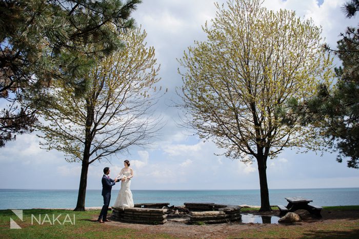 chicago promontory wedding photography