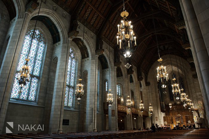 fourth presbyterian chicago wedding ceremony picture