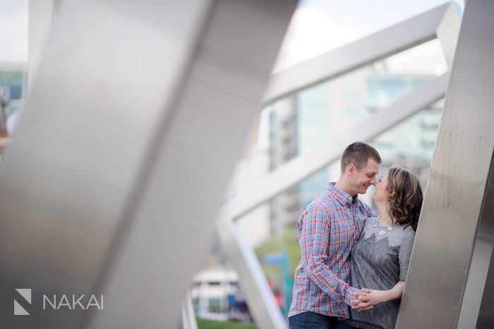 chicago west loop engagement picture