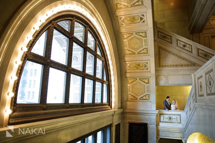 chicago cultural center wedding photography