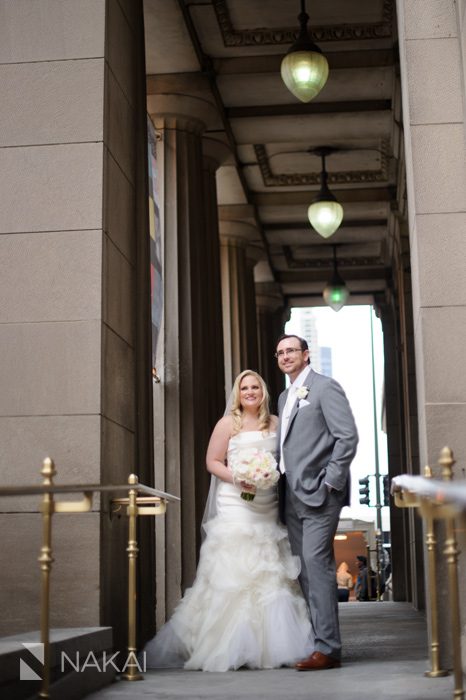 chicago cultural center wedding picture