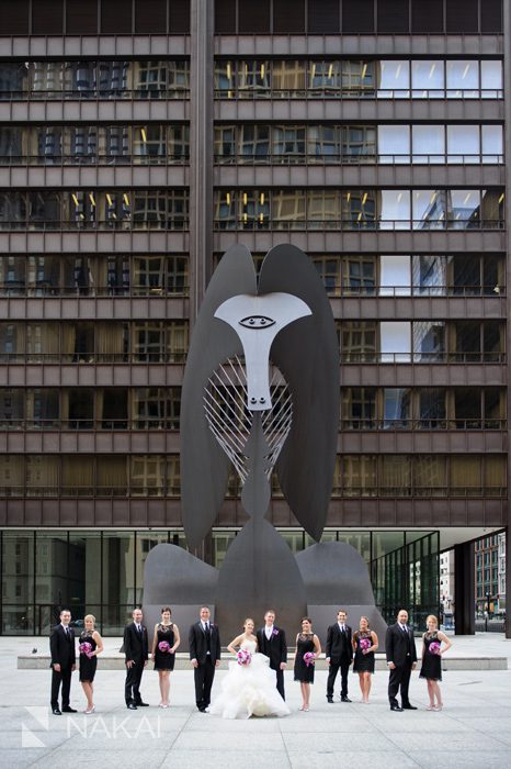 daley center wedding picture