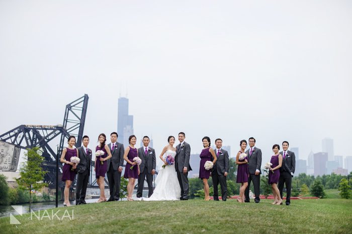 chicago skyline wedding photographer