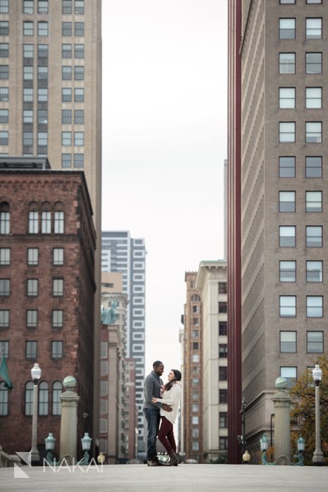 downtown chicago engagement photographer