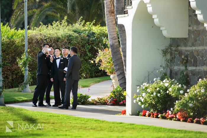 bel air bay club wedding picture