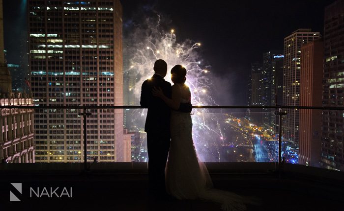 trump wedding chicago luxury picture fireworks