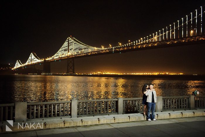 SF chinatown engagement photo 