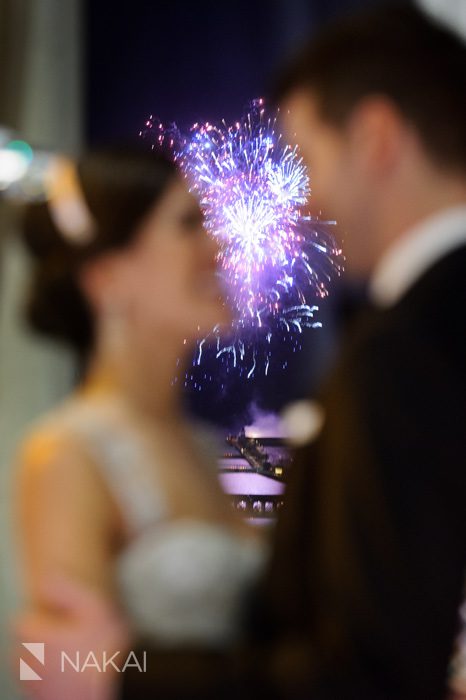best chicago fireworks wedding photography