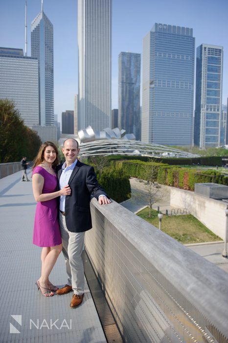 spring chicago engagement session photos