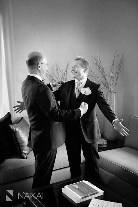 chicago gay wedding photo